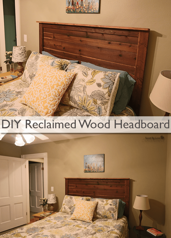 Fence board headboard discount