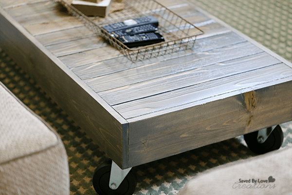 Photo inspiration: Picture Idea: DIY Industrial Reclaimed Wood Coffee Table
